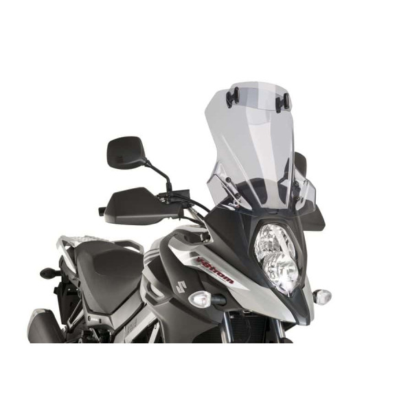 Puig Puig touring screen with visor | light smoke | suzuki v-strom 650 2017>current